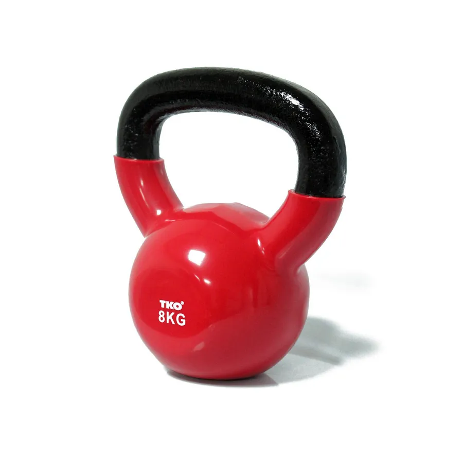 PESAS VINYL KETTLEBELL 8KG