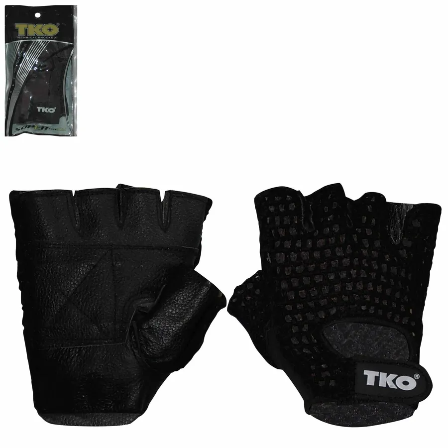 GUANTES PARA LEVANTAR PESAS CUERO