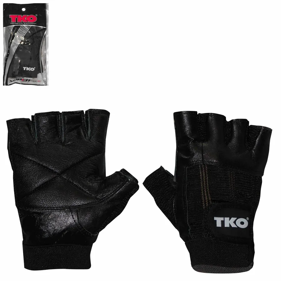 GUANTES PARA LEVANTAR PESAS CUERO
