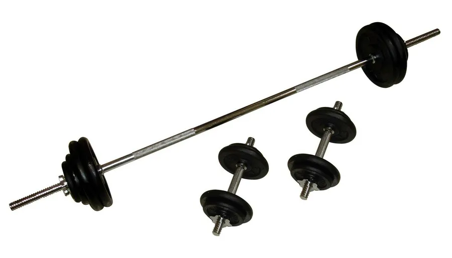 COMPLEMENTO SET PESAS 110LB DISCOS (4X10 LB)