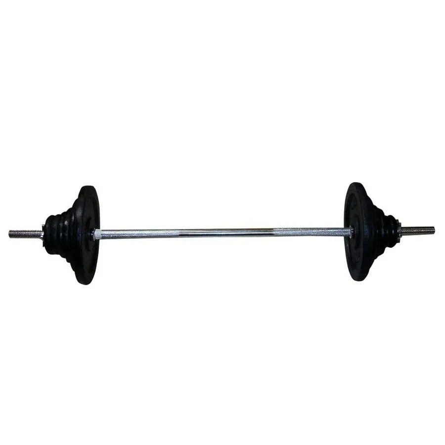 SET PESAS 50KG HIERRO NEGRO (CHINA)