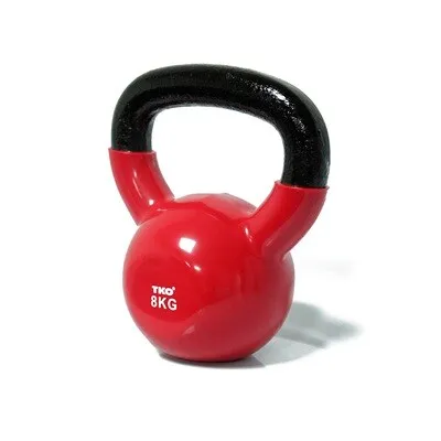 PESAS VINYL KETTLEBELL 8KG — vista 2