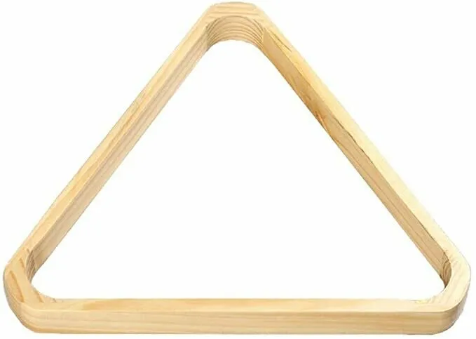 Triángulo de madera — vista 3