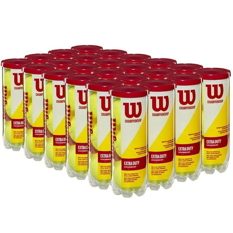 Pelotas Wilson Championship Extra Duty Caja x 24