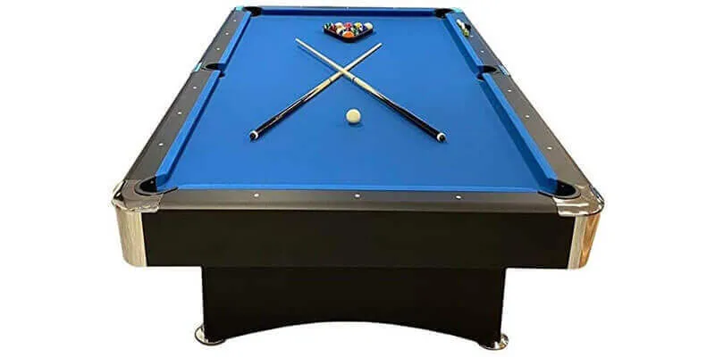 Mesa de billar azul, 9ft — vista 3