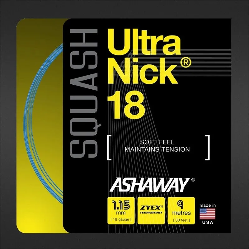 Cuerdas de squash Ashaway Ultra Nick 18 — vista 2
