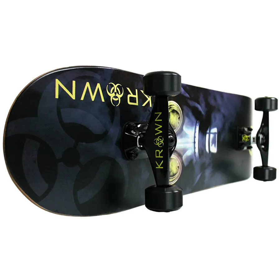 Krown Skateboard Pro Biohazard completo — vista 2