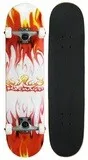 Krown Skateboard Rookie Rojo / Blanco Flame Complete — vista 3