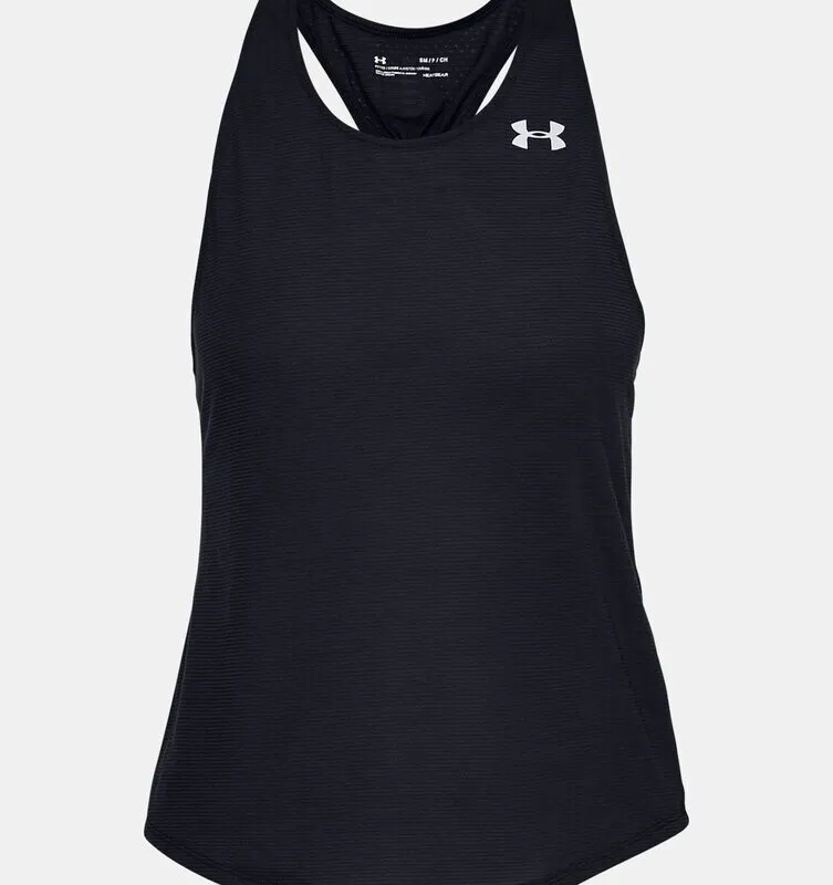 Camiseta sin mangas UA Streaker Racer para mujer — vista 4