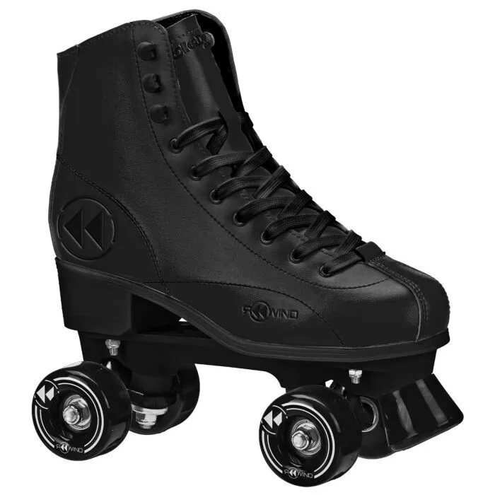 REEWIND Patines de ruedas clásicos de estilo libre para hombre - Negro — vista 5