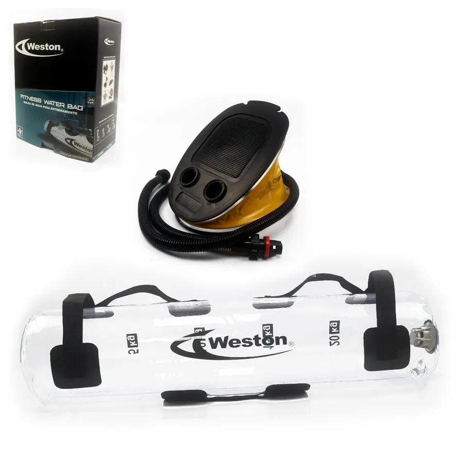 Bolsa de agua para ejercicios Gimnasio Deporte Entrenamiento marca weston