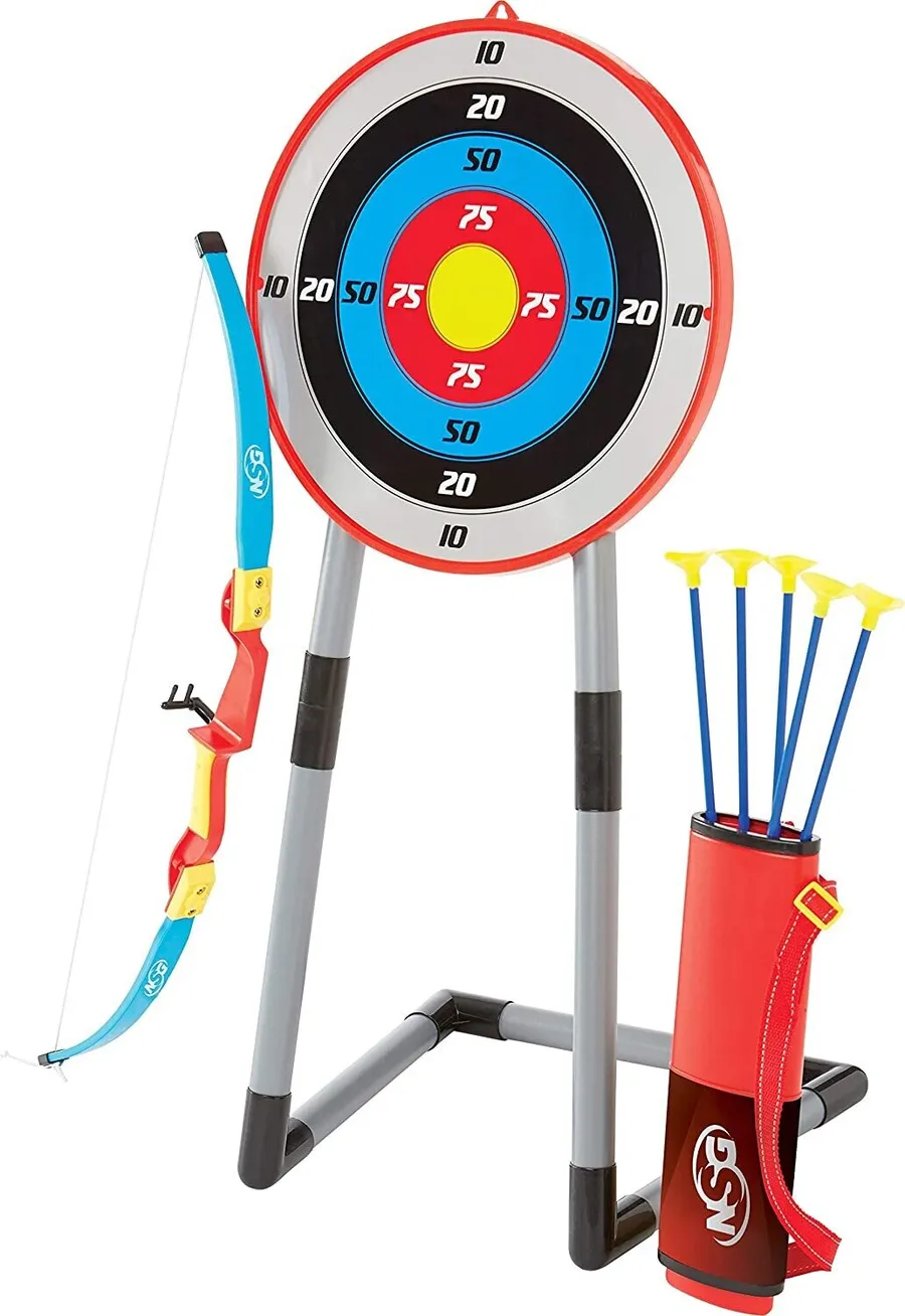 Juego de arco y flecha NSG Deluxe para niños