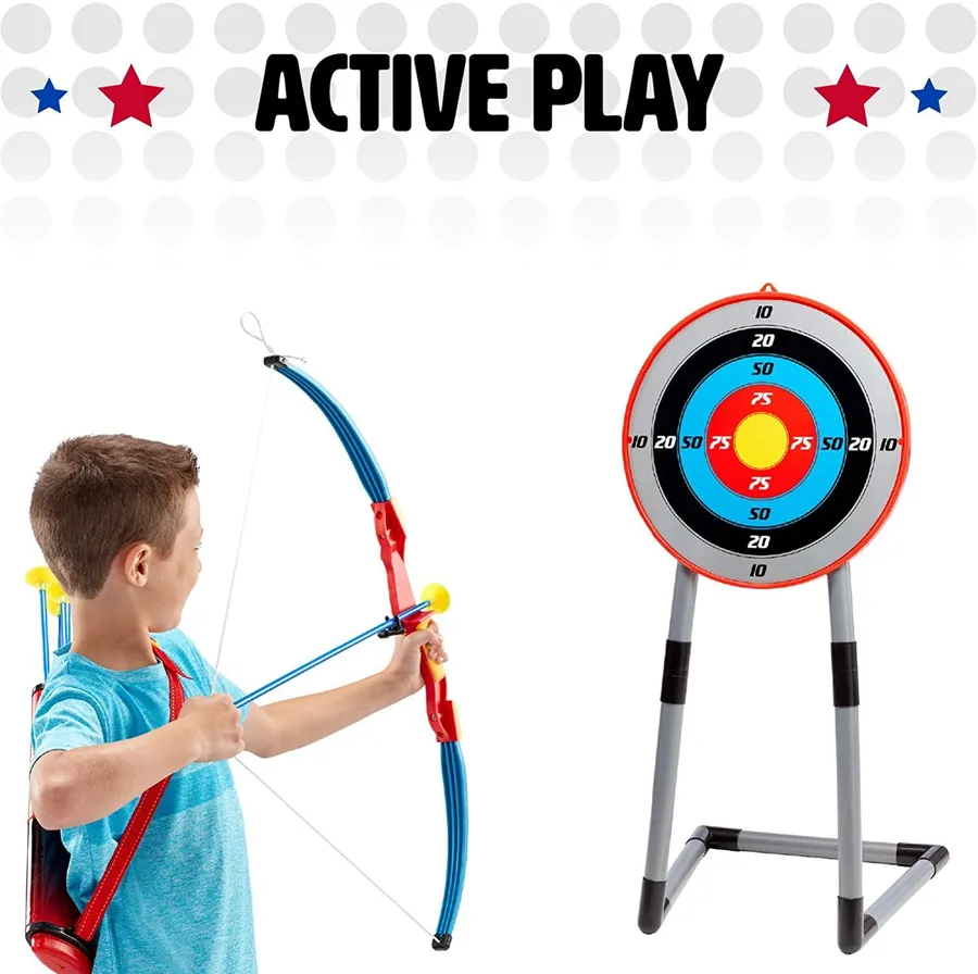 Juego de arco y flecha NSG Deluxe para niños — vista 2