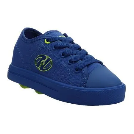 ZAPATILLAS CLASSIC X2 BLUE/NEON YELLOW CANVAS — vista 3