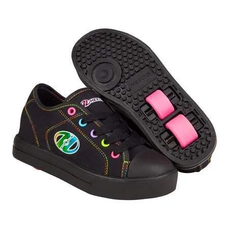 ZAPATILLAS CLASSIC X2 BLACK/RAINBOW LOGO CANVAS