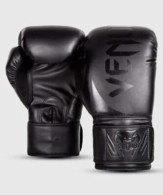 Venum Challenger 2.0 Boxing Gloves - Black/Black — vista 4