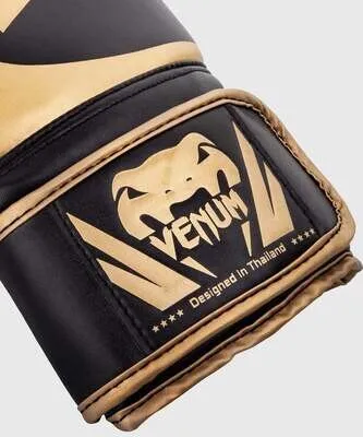 Venum Challenger 2.0 Boxing Gloves - Black/Gold — vista 6