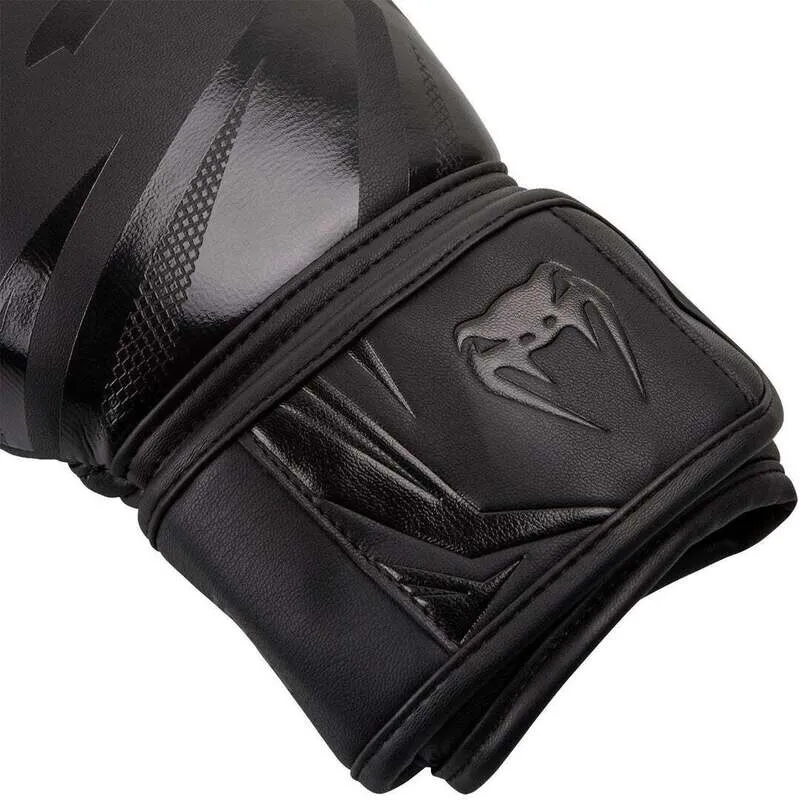 Venum Challenger 3.0 Boxing Gloves - Black/Black — vista 7