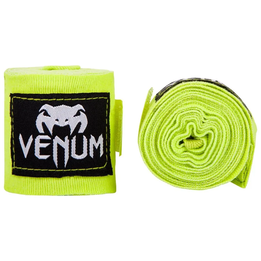 VENDAS DE BOXEO VENUM KONTACT - 4M - NEO AMARILLO — vista 4