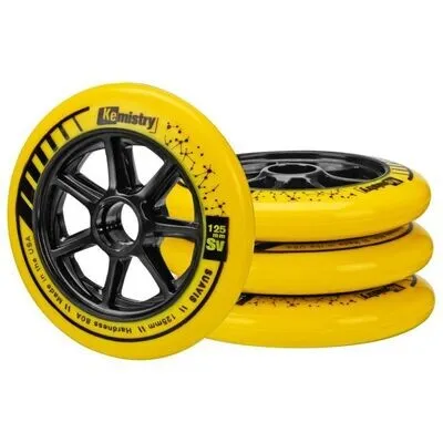 Ruedas en línea de repuesto Kemistry Suavis de 125 mm/80 A (juego de 4) — vista 3