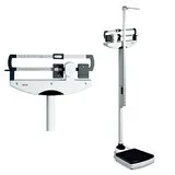 Balanza mecánica de columna con haz a nivel de los ojos. Seca 700 (Kilos/Libras solo con barra de altura) — vista 3