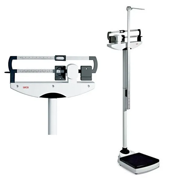 Balanza mecánica de columna con haz a nivel de los ojos. Seca 700 (Kilos/Libras solo con barra de altura)