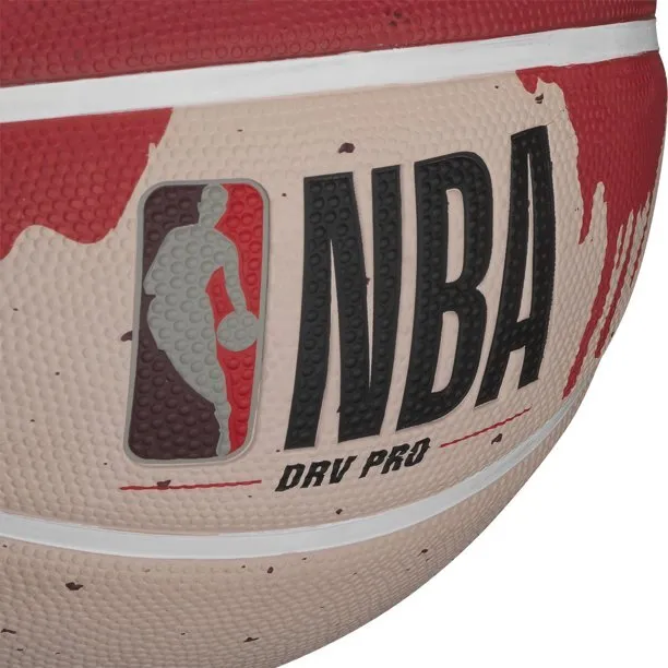 Wilson NBA DRV Pro Balón de baloncesto para exteriores, rojo — vista 3