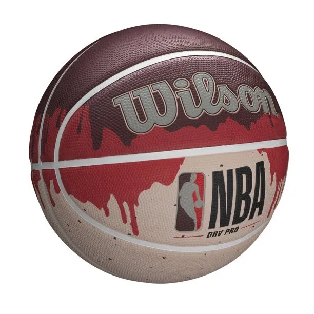 Wilson NBA DRV Pro Balón de baloncesto para exteriores, rojo — vista 2