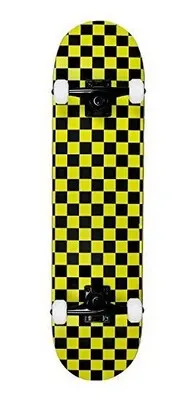 Patineta Complete AWAKEN CUADROS AMARILLOS — vista 4
