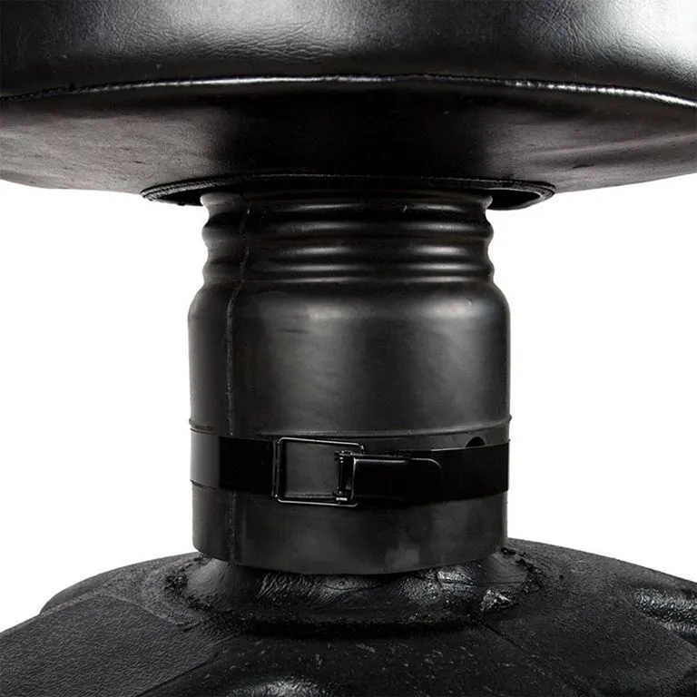 SACO DE BOXEO CON BASE FLEX BLACK/WHITE — vista 3