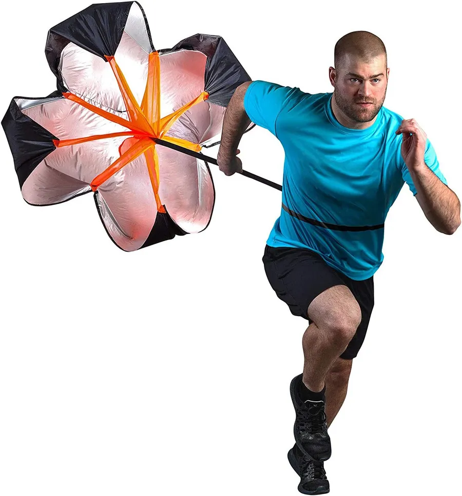CHAMPRO Speed Chute (Negro/Naranja) — vista 2