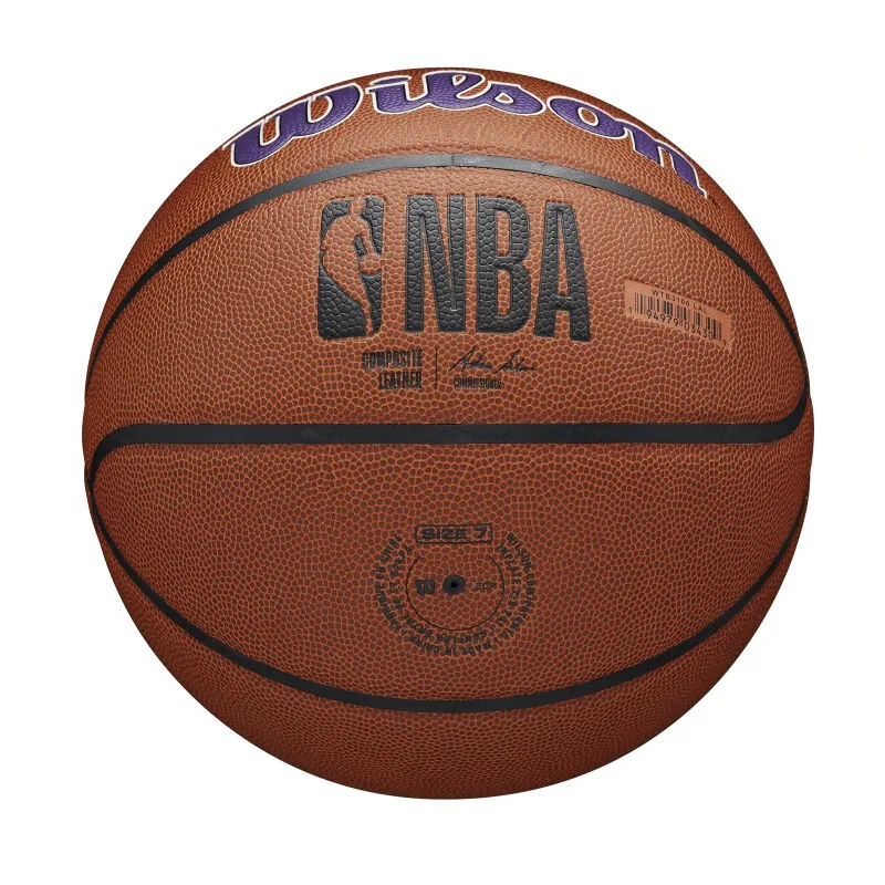 Pelota de baloncesto NBA Los Angeles Lakers Wilson Team Alliance Exterior — vista 2