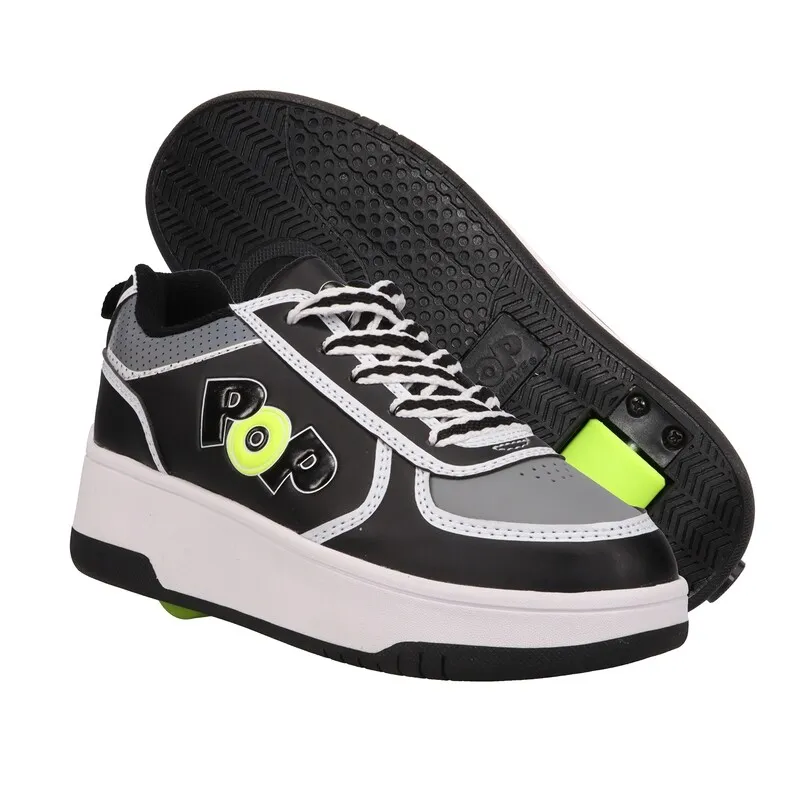 ZAPATILLAS STRIKE BOYS/BLACK/GREY/YELLOW BOYS — vista 3