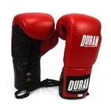 GUANTES BOXEO CUERO C/CORDON DE CUERO DURAN (hands of stone) BLUE 10OZ — vista 8