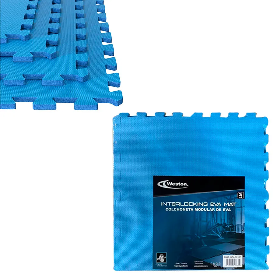 COLCHONETA EVA MODULAR RED 60X60X1CM 4PZ SET — vista 3