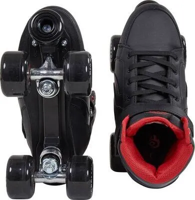 Rio Roller Kicks - Quad Negro Patines 4 Ruedas — vista 8