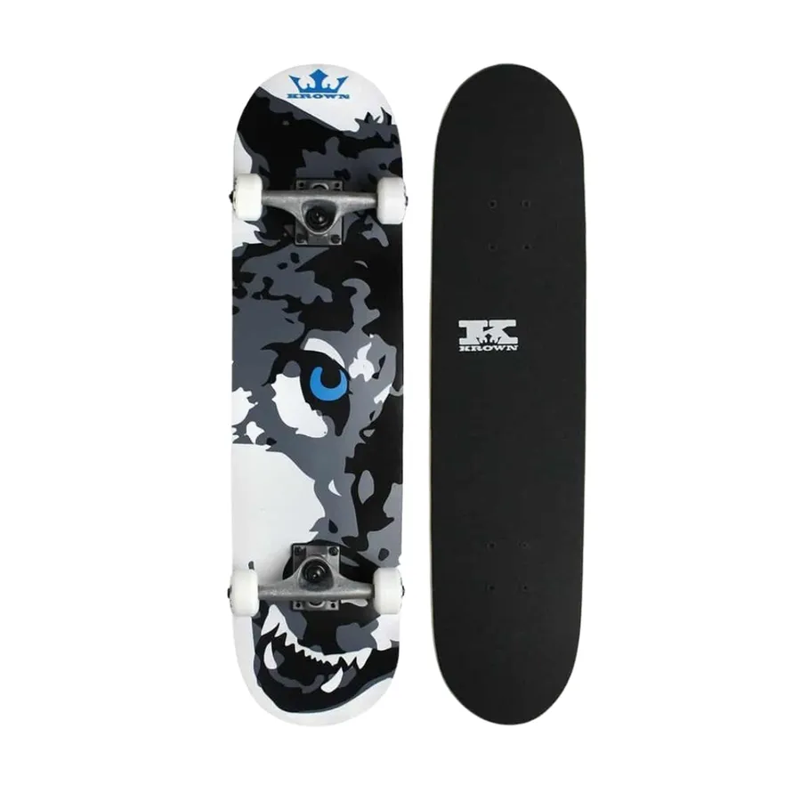 Krown Skateboard Rookie Wolf completo