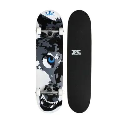 Krown Skateboard Rookie Wolf completo — vista 4
