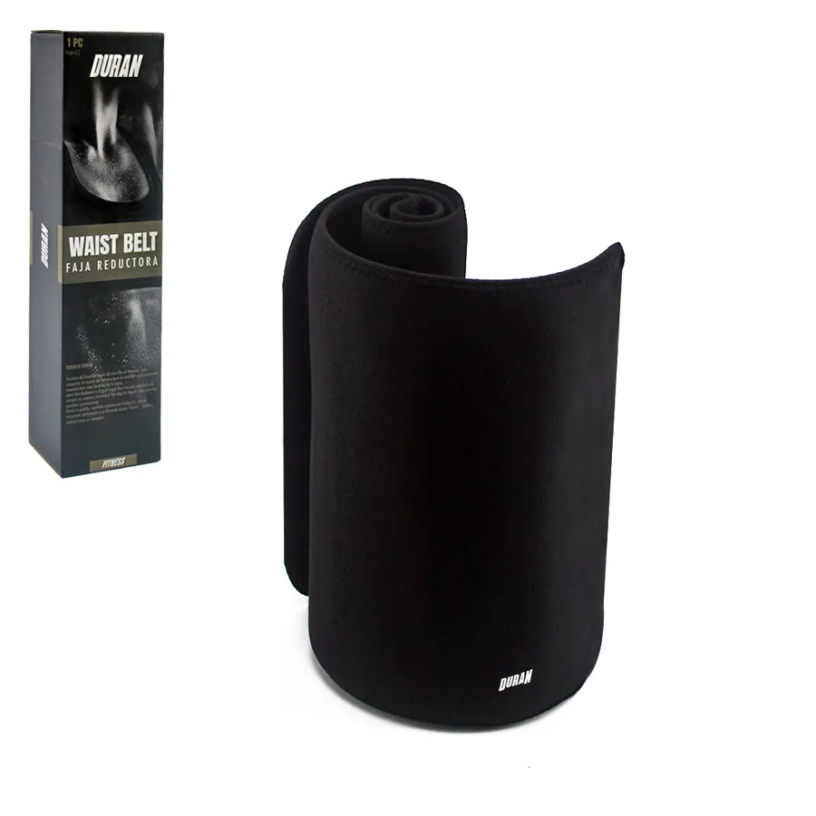 FAJA ABDOMINAL BLACK NEOPRENO
