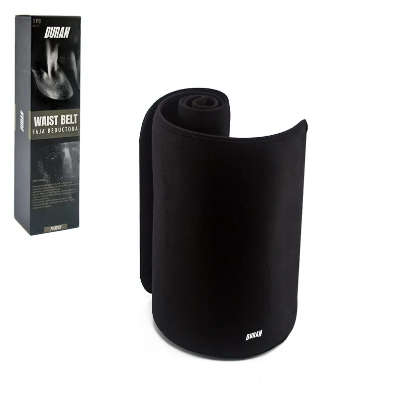 FAJA ABDOMINAL BLACK NEOPRENO — vista 4