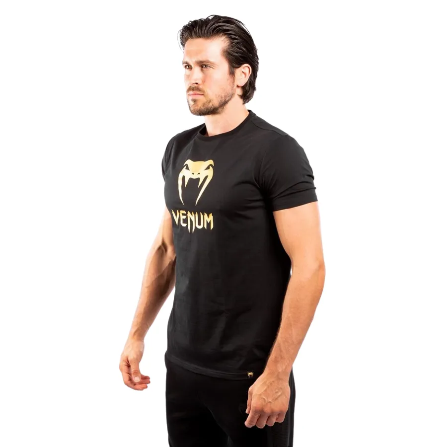 CAMISETA CLASSIC BLACK/GOLD LARGE
