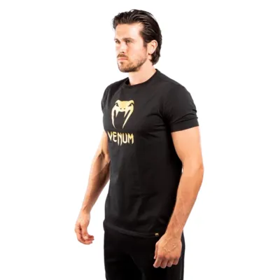 CAMISETA CLASSIC BLACK/GOLD LARGE — vista 5