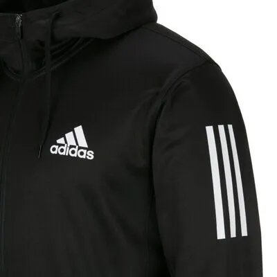 CHAQUETA TECH C/CAPUCHA Y CREMALLERA NEGRO/BLANCO — vista 7