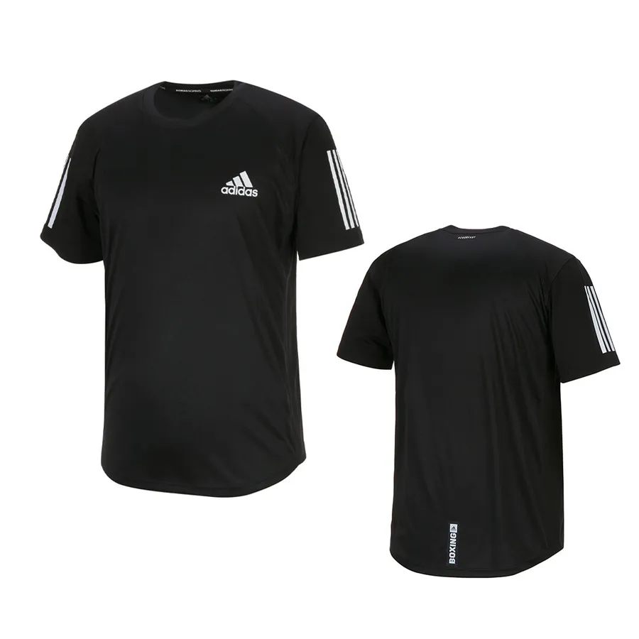 CAMISETA NEGRA/BLANCO