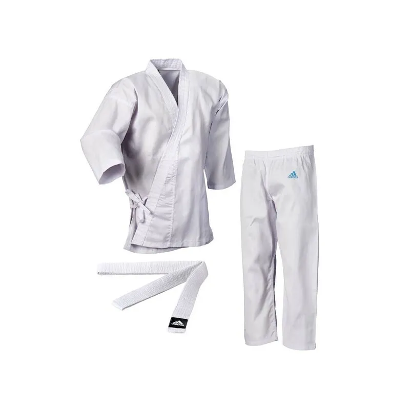 UNIFORME KARATE BLANCO C/CORREA — vista 3