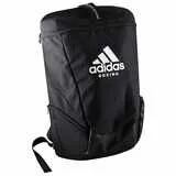 MOCHILA ADIDAS BOXEO NEGRA/BLANCA — vista 5