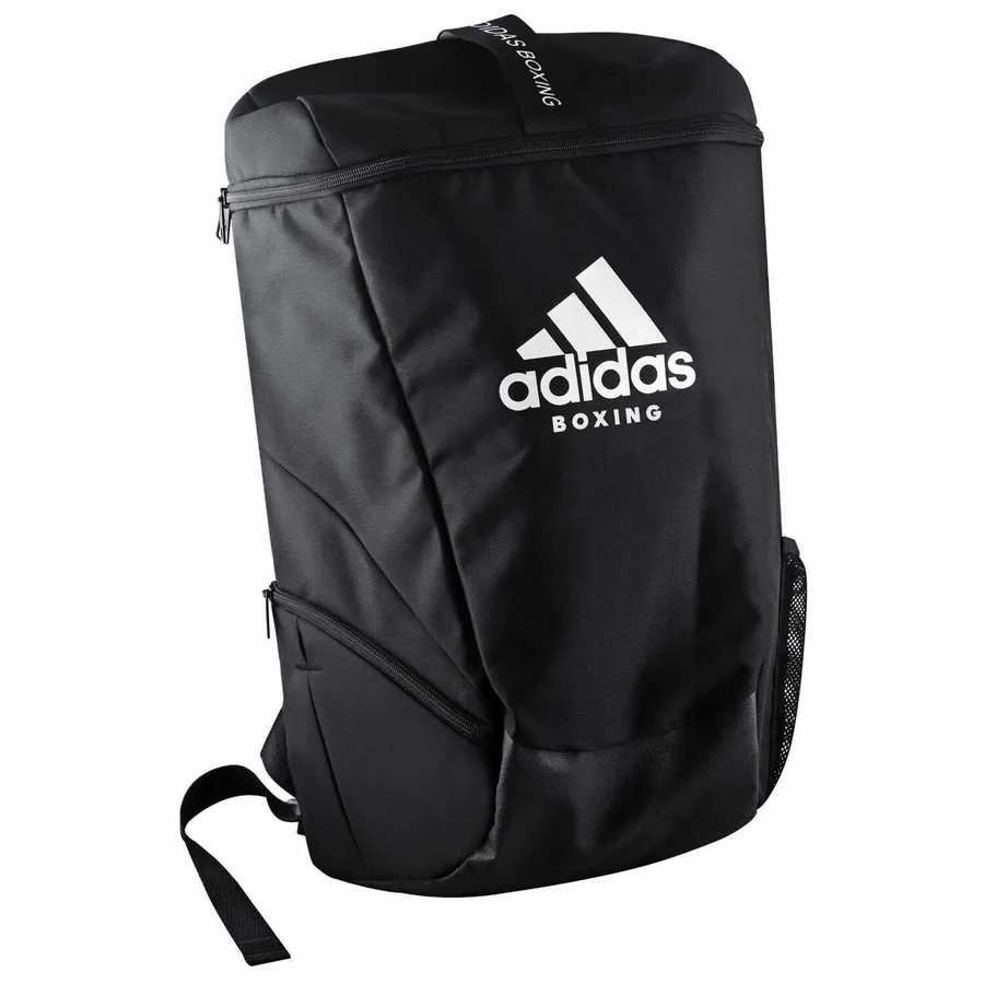 MOCHILA ADIDAS BOXEO NEGRA/BLANCA
