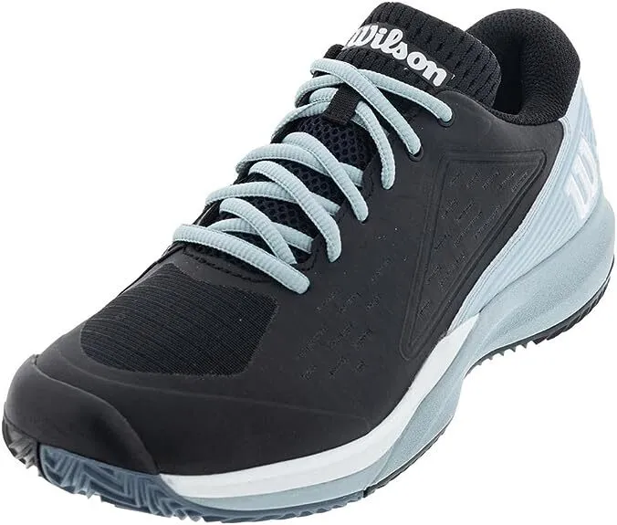 WILSON Zapatillas de tenis Rush Pro Ace Clay para mujer Negro y Azul Sterling — vista 2