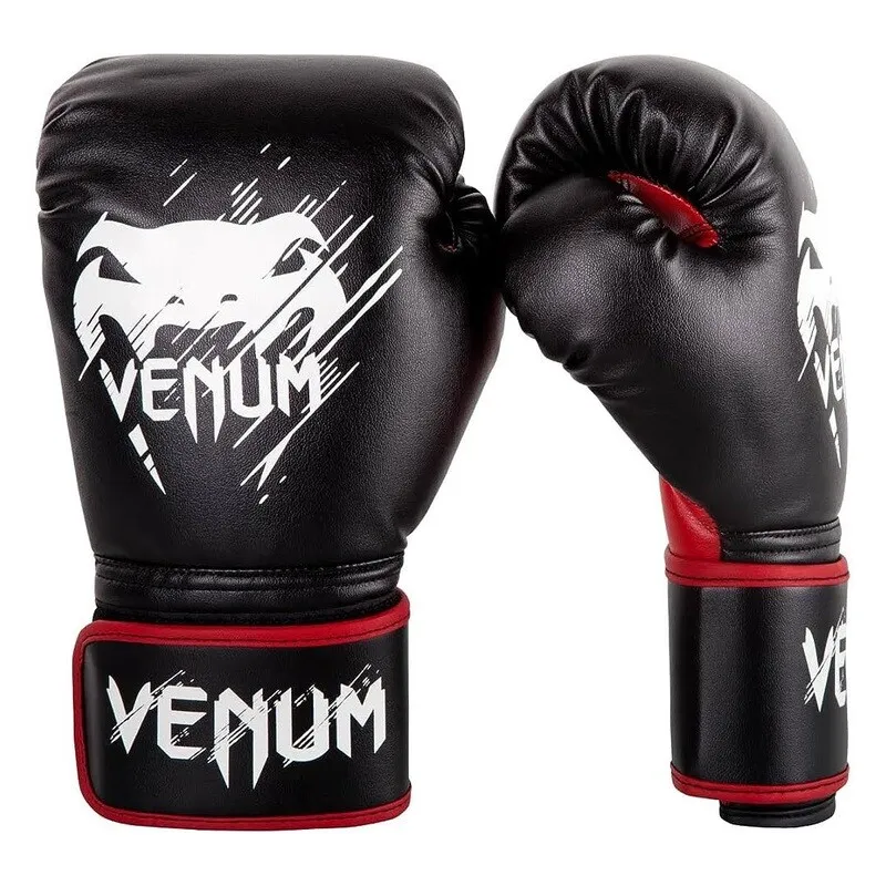 GUANTES BOXEO NIÑO CONTENDER FOR KIDS BLACK/RED — vista 3
