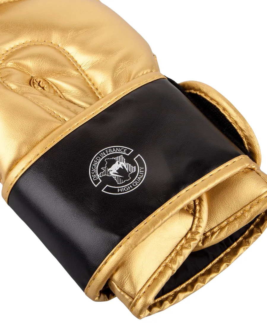GUANTES BOXEO CONTENDER 2.0 BLACK/WHITE/GOLD — vista 3